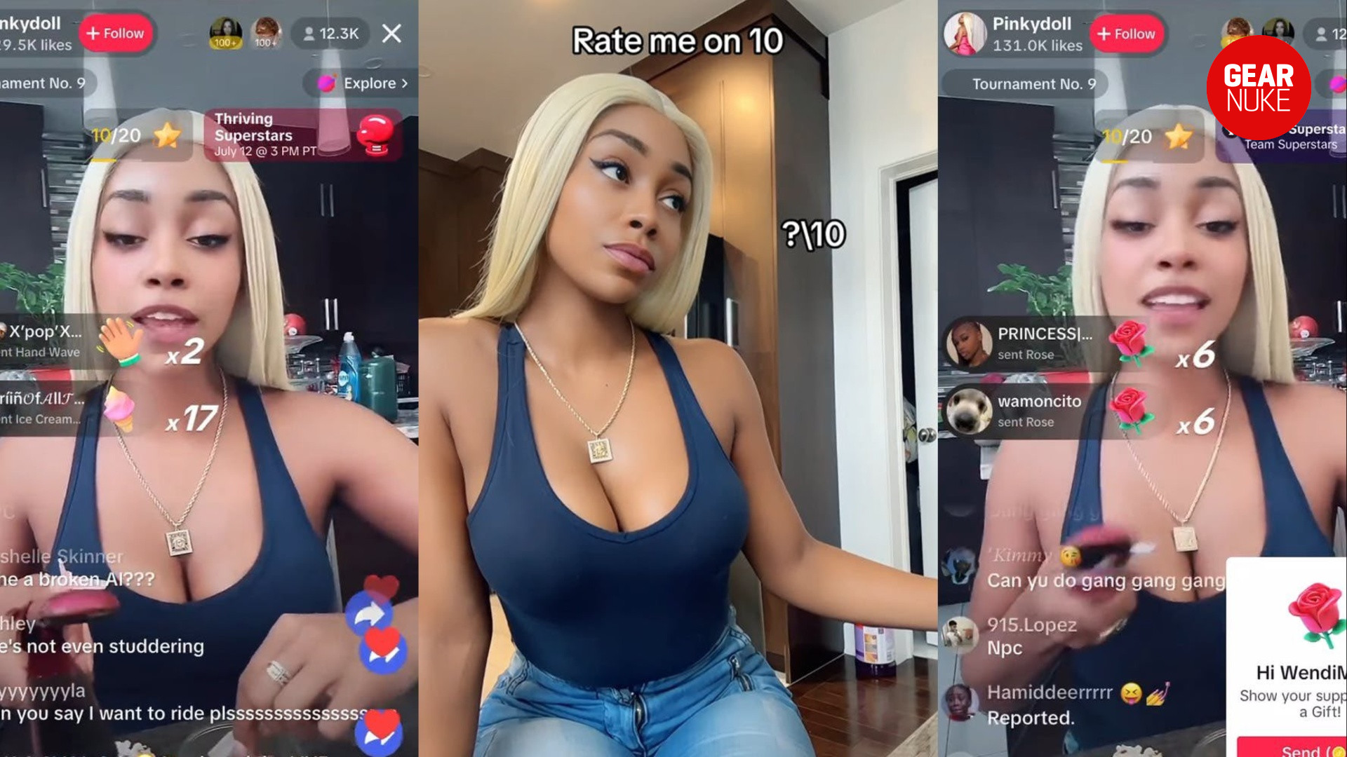 This s**t is f**king disturbing - Streaming community reacts to ExtraEmily  doing the viral TikTok NPC trend